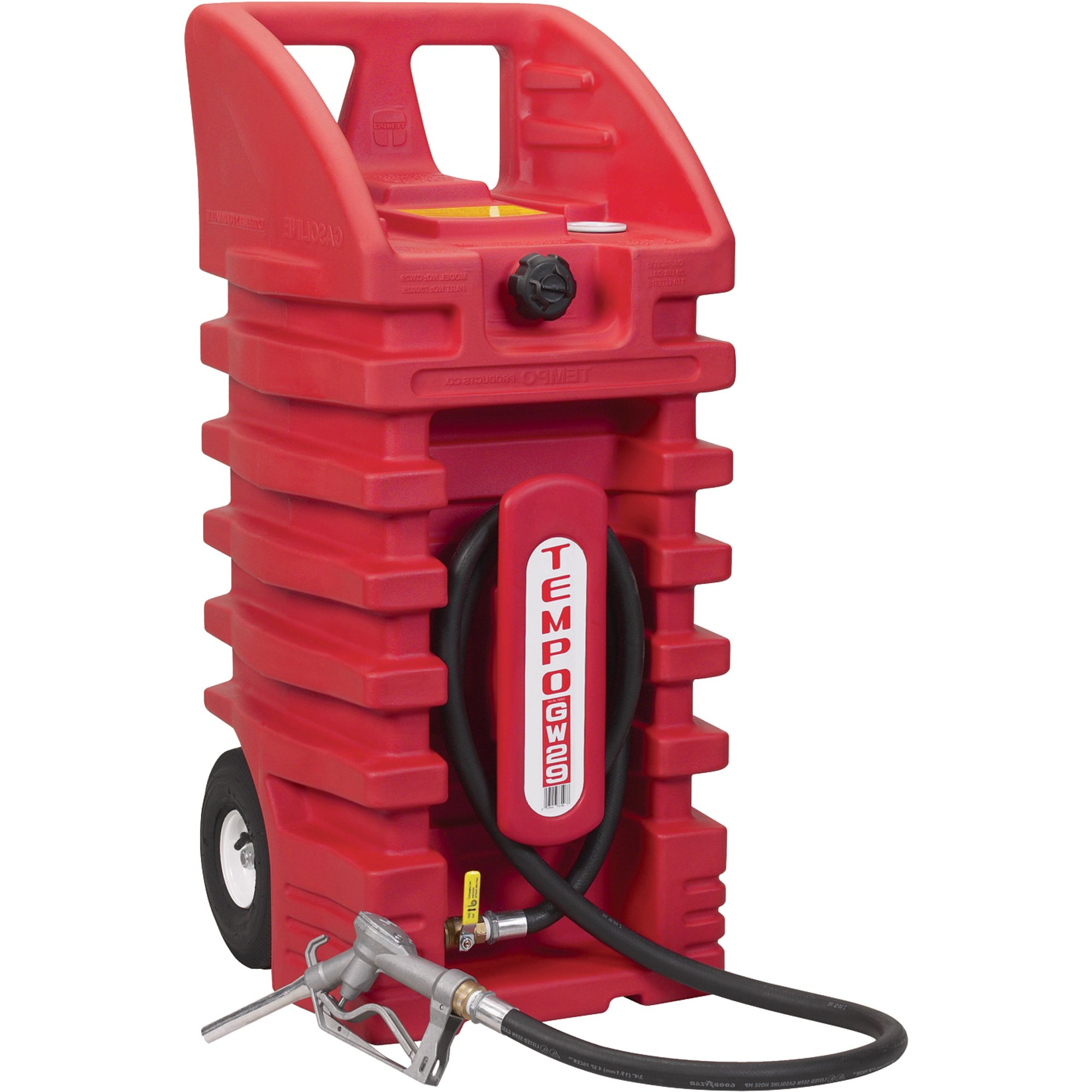 Moeller Gas Caddy — 29-Gallon, Poly, Model# GW-29
